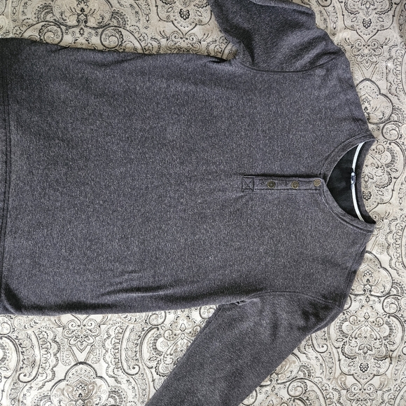 Kolby mens dark grey medium shirt - Picture 3 of 3